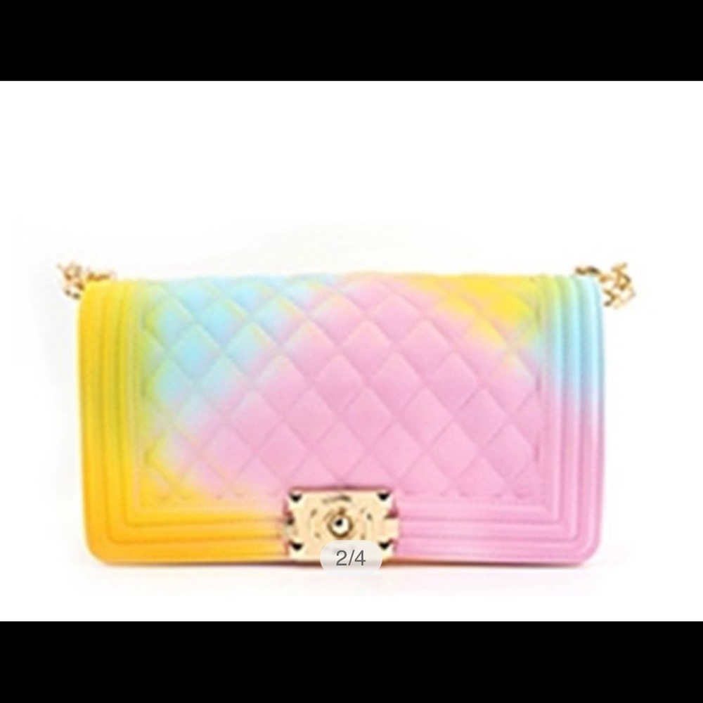 Jelly Shoulder Bag in Tie Dye